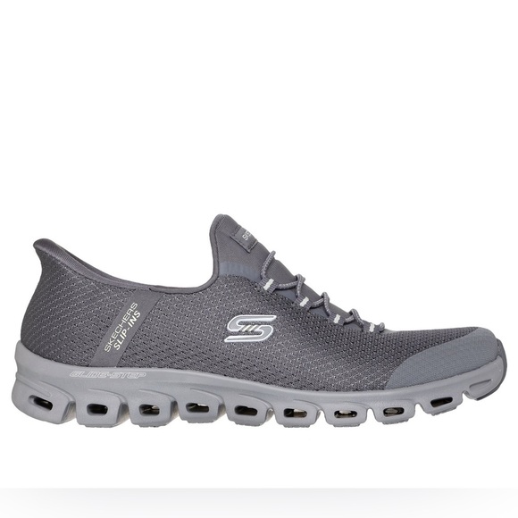 Skechers Shoes - Skechers Slip-Ins: Glide-Step - Vibey in charcoal size 10 wide